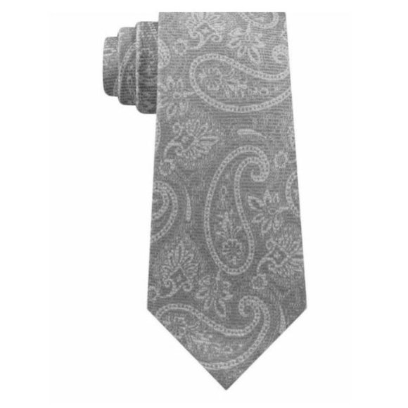 Michael Kors Men's Artisinal Shadow Paisley Tie - Picture 1 of 1